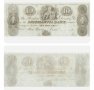 RARE.USA $ 10 DOLLARS ( MECHANICS BANK NY)1800'S ERA UNC
