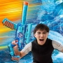 Нов детски бластер Nerf Loadout FrostFusion Blaster с 30 N1 стрели и 4 приставки, снимка 4