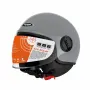 Отворена мото каска YEMA ECE R22.06 сиво, снимка 5