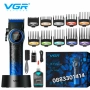 Професионална машинка за подстригване и бръснене VGR PRO V-001 Blue, снимка 1