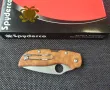 Сгъваем нож Spyderco Chaparral,дръжка Birdseye Maple, снимка 4