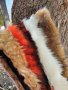Пухена яка Еко косъм. Дълга 73 -78см, 1 м. Пух за качулка Дълъг Изкуствен.Разл.цветове Якичка/пухче , снимка 4