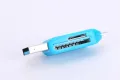 Универсален четец за SD и Micro SD карти памет-USB и micro usb портове, снимка 4