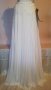 Булчинска сватбена дълга бяла рокля Asos, нова, с етикет, р-р S, снимка 16