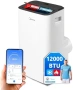 MIDEA Silent мобилен климатик 12000 BTU охлаждане и отопление, снимка 1