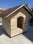 Къщичка за куче, дървена колиба за куче, снимка 4