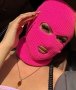 Зимна шапка маска - Purple Neon Balaclava, снимка 2