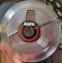 Магнетофонни ролки с ленти AGFA PE-39 HiFi, снимка 3