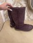 Детски ботуши UGG естествен велур, снимка 2