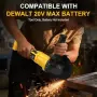 Акумулаторен ъглошлайф и циркуляр 2 в 1, 125 мм, за DeWalt 20 V, снимка 3