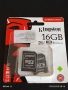 KINGSTON 16GB карта памет с адаптер 50538, снимка 1