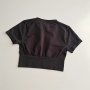 КОД 645 Нови къси черни тениски, снимка 2