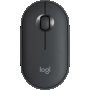 Мишка Безжична Logitech M350S Pebble 2 910-007015 1000dpi 3btn Оптична TONAL GRAPHITE Silent Touch T, снимка 1 - Клавиатури и мишки - 42514242