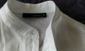 Бяла ленена риза - М, снимка 3