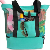 Нова комбинирана плажна чанта с хладилна част, снимка 1 - Чанти - 44809224