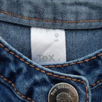 Бебешко дънково яке - размер 9 месеца , снимка 3 - Бебешки якета и елеци - 42289388