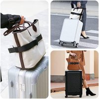 Нов Пътен колан за багаж Каишка за ръчна дамска чанта куфар летище, снимка 5 - Други - 40766297