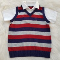 Пуловер - риза George 3-4 години , снимка 4 - Детски пуловери и жилетки - 30141316