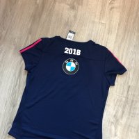 НОВА Дамска спортна фланелка Adidas BMW, снимка 14 - Тениски - 29203040