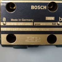 Хидравличен разпределител Bosch 0810 010 952, 0810 091 404 96VDC directional control valve, снимка 5 - Резервни части за машини - 37836095