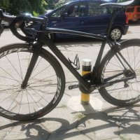 Карбонов шосеен велосипед Specialized S-woks Tarmac sl5 ultra light zipp Dura-ace di2, снимка 5 - Велосипеди - 37328513