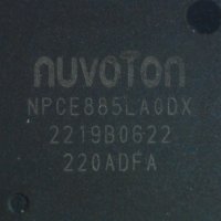 Чип NUVOTON NPCE885LA0DX 2219B0622 220ADFA, снимка 1 - Друга електроника - 39185990