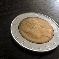 Монета - Италия - 500 лири | 1986г., снимка 2 - Нумизматика и бонистика - 29628030