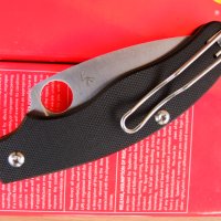 Сгъваем нож Spyderco Jot Singh Khalsa / Сгъваем нож Spyderco C94, снимка 8 - Ножове - 22641154