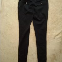 Черен прав панталон тип цигара , снимка 4 - Панталони - 29247964