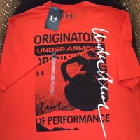 🛡 Under Armour • USA • Originators of Performance , снимка 1 - Тениски - 44423380
