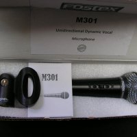 Микрофон  FOSTEX   M 301, снимка 10 - Микрофони - 31509020