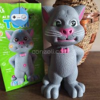 Говорещ Том (my talking Tom ) Интерактивна говореща котка играчка, снимка 9 - Музикални играчки - 35225901