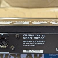 Behringer FX2000 Virtualizer 3D Effects Processor, снимка 11 - Други - 44433359