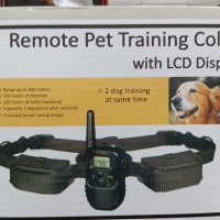 Електронен нашийник каишка телетакт за дресиране дресировка обучение на куче кучета до 300м., снимка 1 - За кучета - 37871121