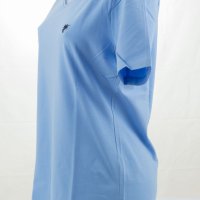 Дамска блуза от памук в светлосиньо Denim Culture - L, снимка 3 - Блузи с дълъг ръкав и пуловери - 42822570