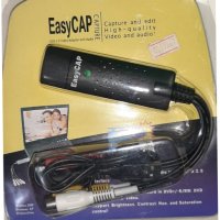 Видео рекордер (EasyCAP) USB 2.0 , снимка 2 - Кабели и адаптери - 42435299