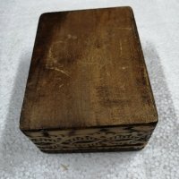 Дървена кутия - 13 х 9. 5 см. , снимка 5 - Други стоки за дома - 31989963