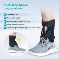 Нова скоба за крак опора стабилност за възрастни хора при инсулт, снимка 3 - Други - 40659821