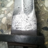 Немски щик нож байонет тесак Маузер S98/05 ПСВ WWI, снимка 5 - Антикварни и старинни предмети - 39673670