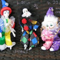 Колекционерски порцеланови клоуни - малки !, снимка 11 - Антикварни и старинни предмети - 31988442