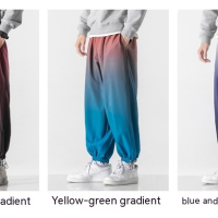Тийнейджърски ежедневни модни градиентни панталони, 3цвята , снимка 9 - Панталони - 44775917