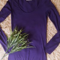 Дамска блуза ICHI, Размер S, ЛИЛАВА, снимка 1 - Блузи с дълъг ръкав и пуловери - 40731174
