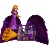Кукла Ahelos, Принцеса, Лилава рокля, 9 аксесоара, 14х10 см, снимка 2 - Кукли - 40459780