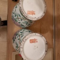 Китайска ваза Китайски порцелан , снимка 3 - Антикварни и старинни предмети - 38418863