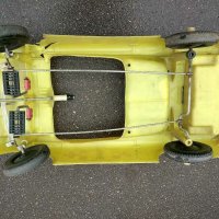 Ретро детска кола с педали Porsche 914, снимка 6 - Колекции - 30828587