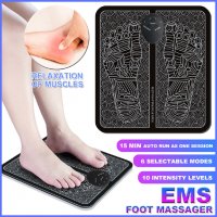 Електромагнитен масажор за крака Ems Foot Massager, снимка 8 - Масажори - 37041875