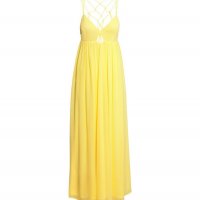 Дамска дълга официална рокля H&M с интересен гръб, снимка 1 - Рокли - 37651543