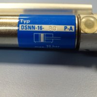 Пневматичен цилиндър Festo DSNN-16-80-P-A pneumatic cylinder, снимка 6 - Резервни части за машини - 38281285