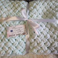 Бебешко одеалце пелена Ализе Пуфи за подарък , снимка 2 - Спално бельо и завивки - 38994497