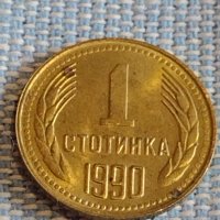 Две монети 1 стотинка 1951г. / 1 стотинка 1990г. България перфектно състояние за КОЛЕКЦИЯ 39529, снимка 7 - Нумизматика и бонистика - 44429284